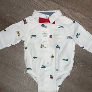 Buttoned down Carters shirt